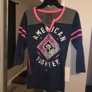 American fighter shirt